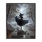 Stupell Industries Witch in Moonlit Forest Framed Giclee By Jo Moulton